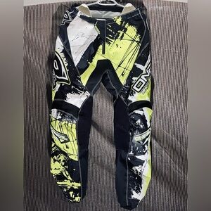 O'Neal Element Shocker V.23 Pants [34] High-Viz Yellow Black White MX DH MTB